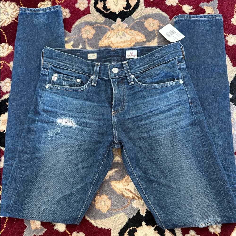NWT Adriano Goldschmeid Nikki Relaxed Jean Sz 24